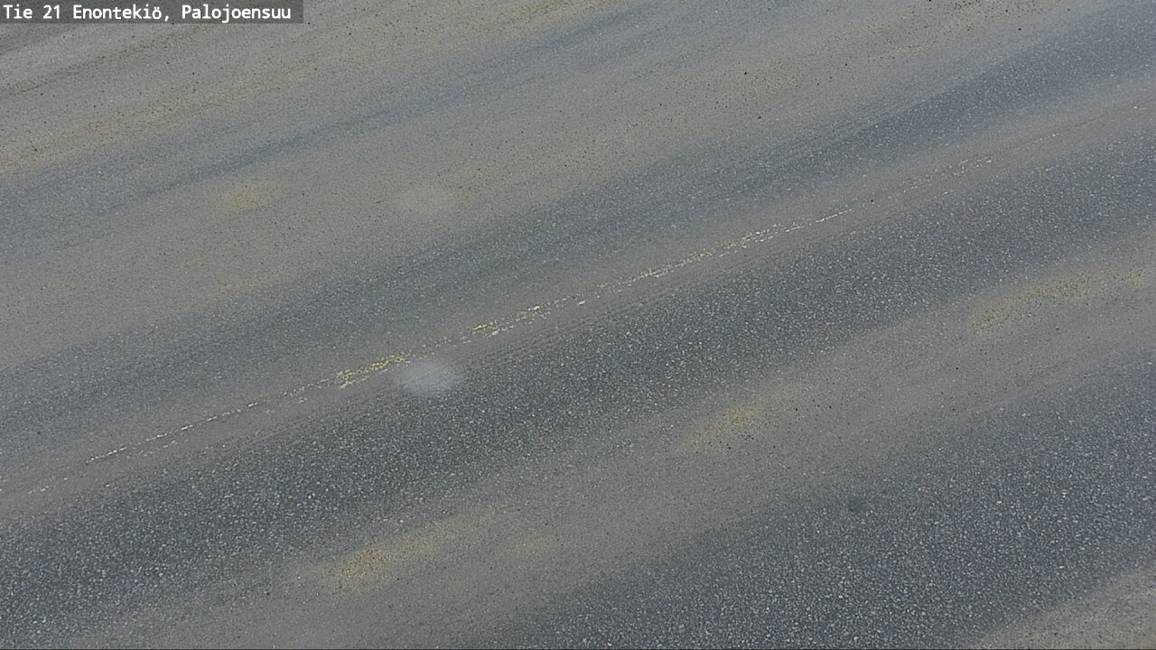 Weather Camera Image Väg 21 Enontekis, Palojoensuu, Enontekiö, Lappi