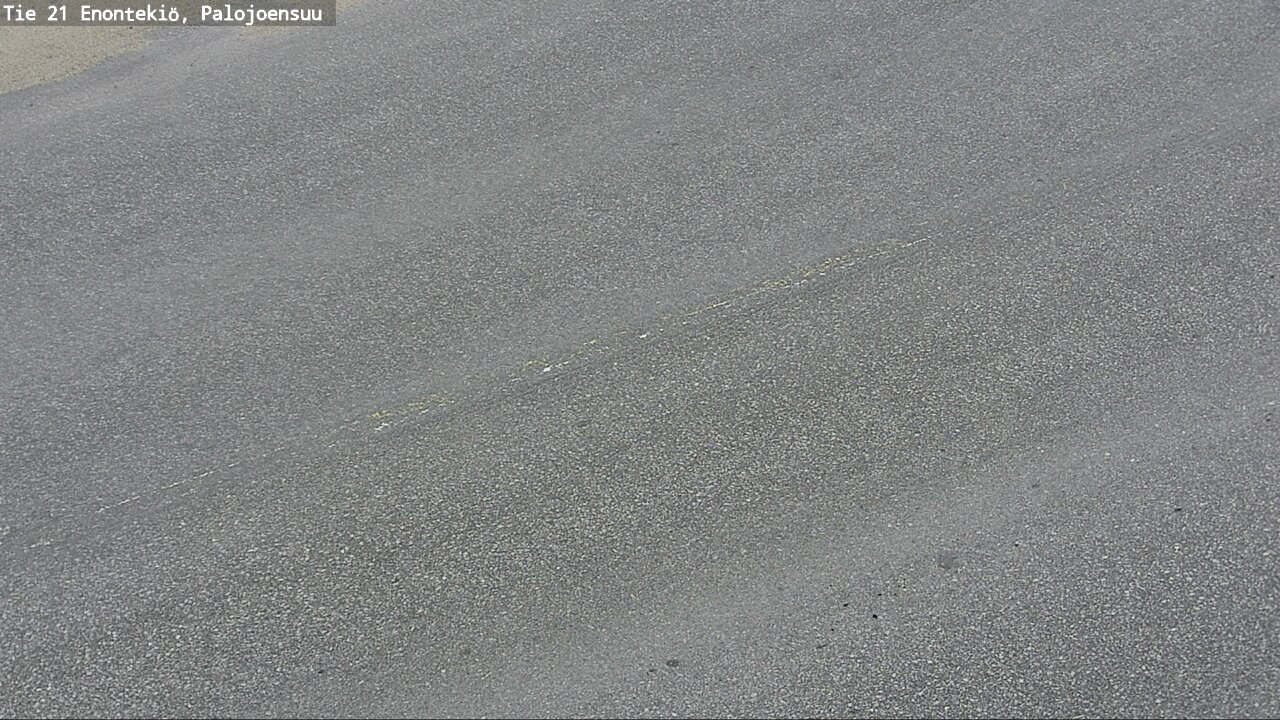 Weather Camera Image Road 21 Enontekiö, Palojoensuu, Enontekiö, Lappi