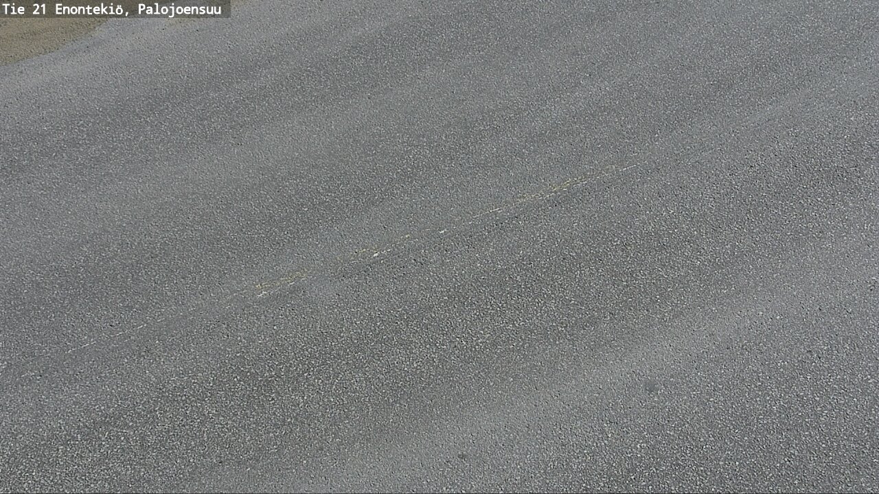 Weather Camera Image Road 21 Enontekiö, Palojoensuu, Enontekiö, Lappi