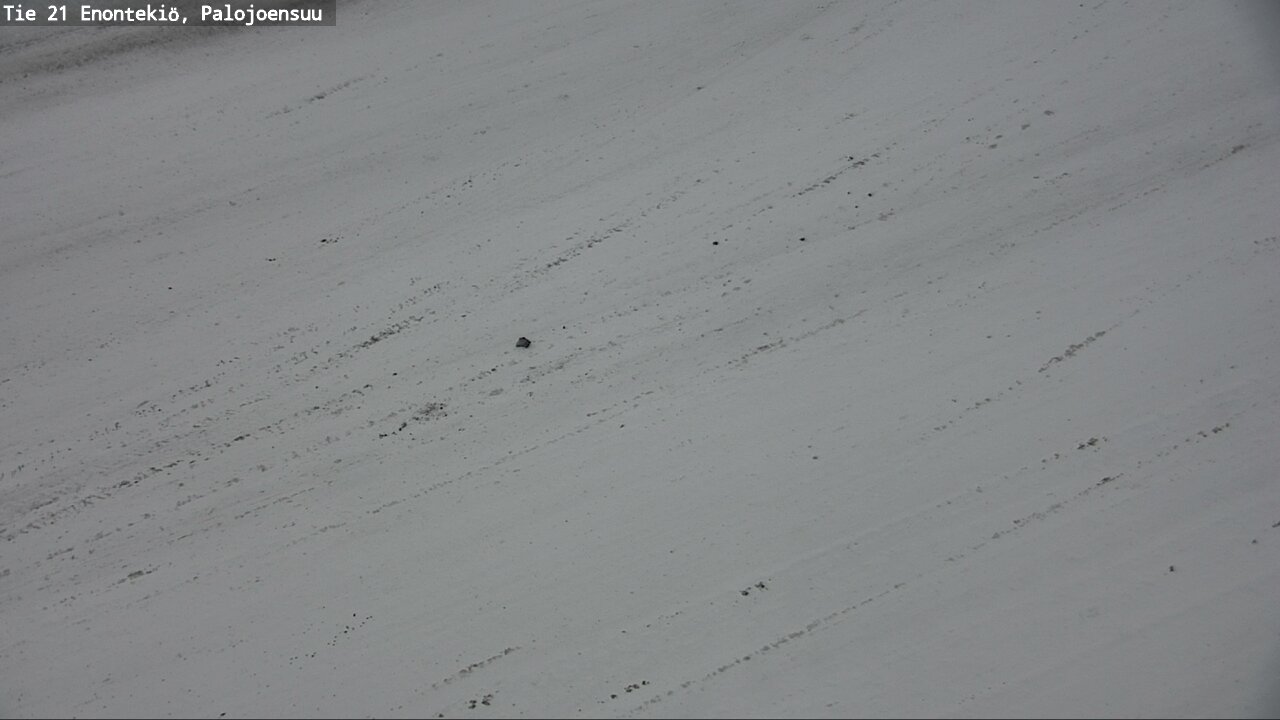 Weather Camera Image Road 21 Enontekiö, Palojoensuu, Enontekiö, Lappi
