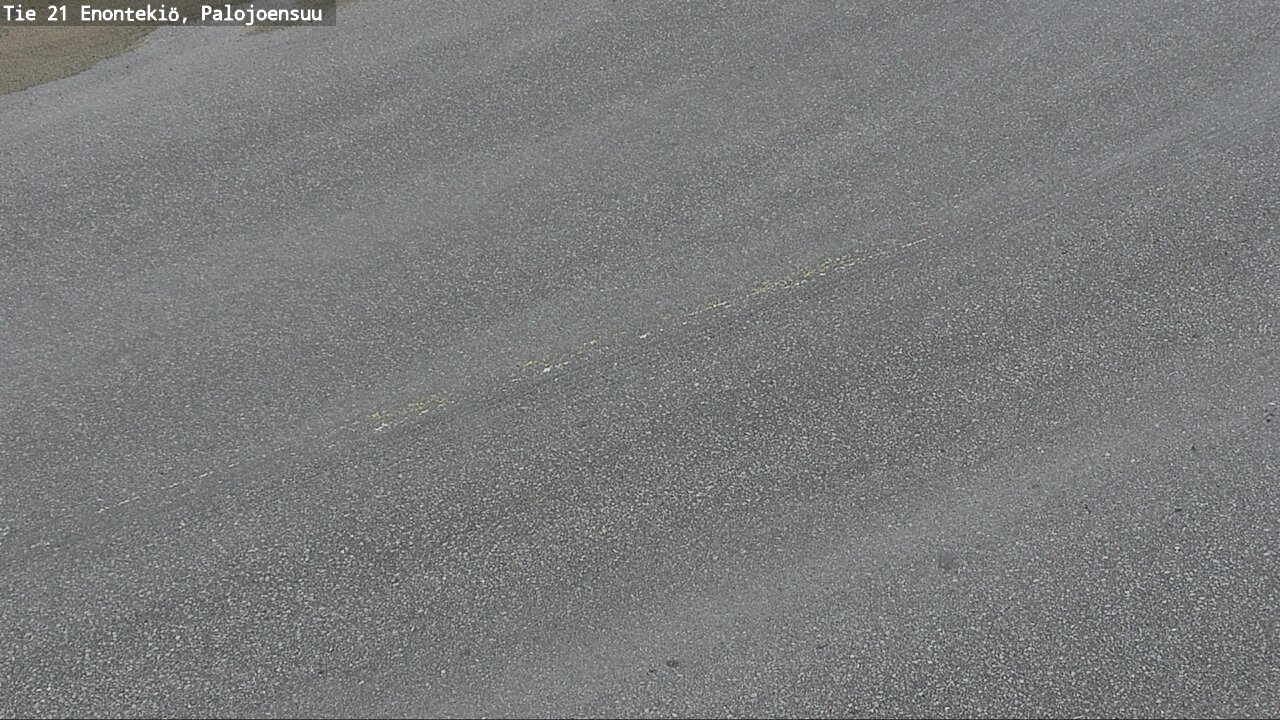 Weather Camera Image Road 21 Enontekiö, Palojoensuu, Enontekiö, Lappi