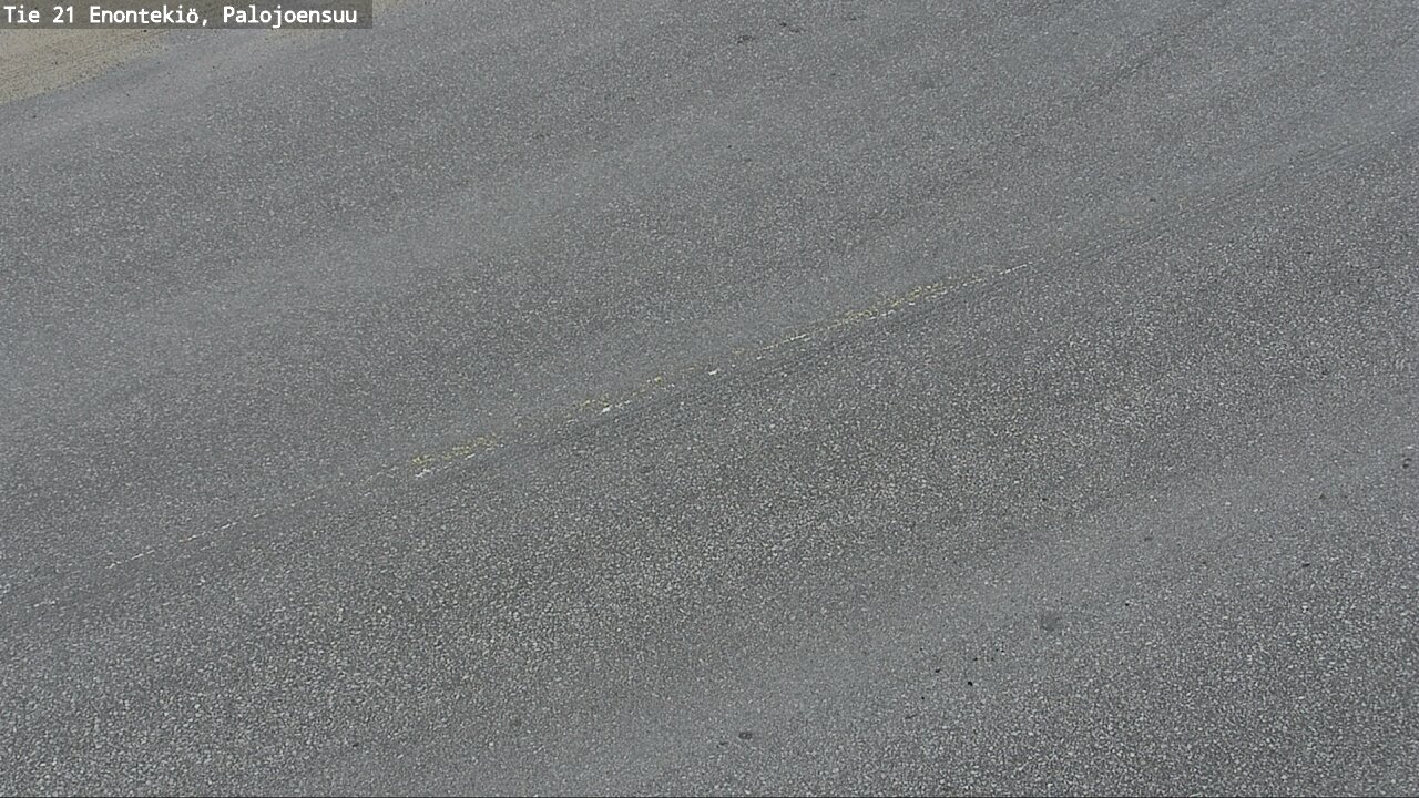 Weather Camera Image Road 21 Enontekiö, Palojoensuu, Enontekiö, Lappi