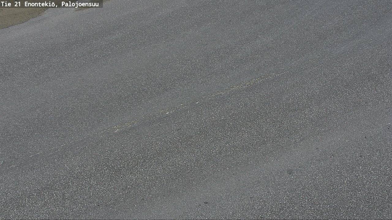 Weather Camera Image Road 21 Enontekiö, Palojoensuu, Enontekiö, Lappi