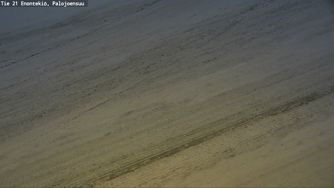 Weather Camera Image Road 21 Enontekiö, Palojoensuu, Enontekiö, Lappi