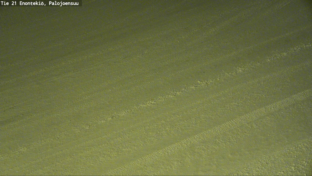 Weather Camera Image Road 21 Enontekiö, Palojoensuu, Enontekiö, Lappi