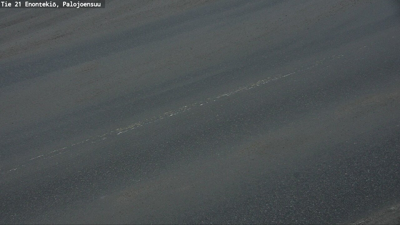 Weather Camera Image Väg 21 Enontekis, Palojoensuu, Enontekiö, Lappi