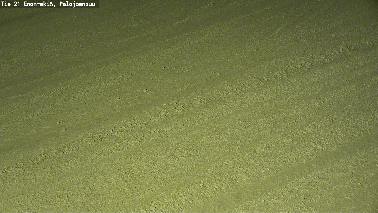 Weather Camera Image Road 21 Enontekiö, Palojoensuu, Enontekiö, Lappi