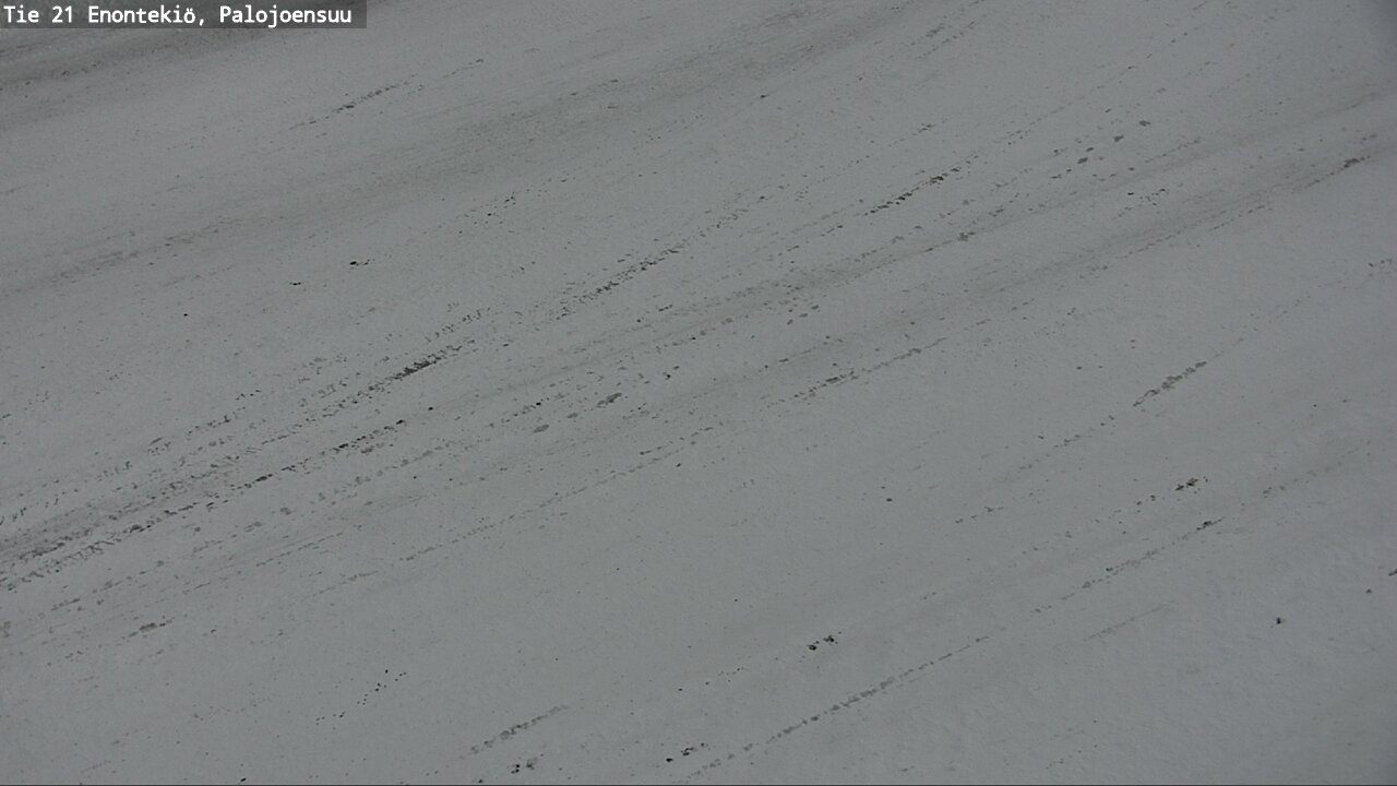 Weather Camera Image Väg 21 Enontekis, Palojoensuu, Enontekiö, Lappi