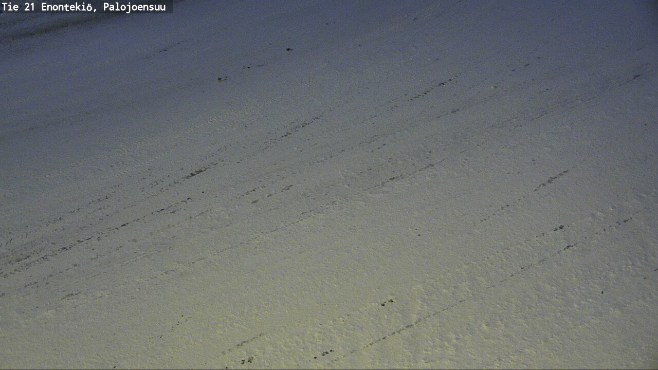 Weather Camera Image Väg 21 Enontekis, Palojoensuu, Enontekiö, Lappi