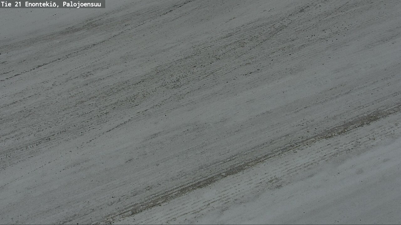 Weather Camera Image Väg 21 Enontekis, Palojoensuu, Enontekiö, Lappi