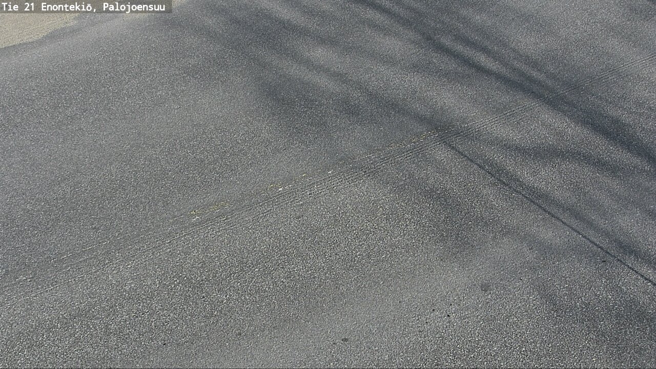 Weather Camera Image Road 21 Enontekiö, Palojoensuu, Enontekiö, Lappi