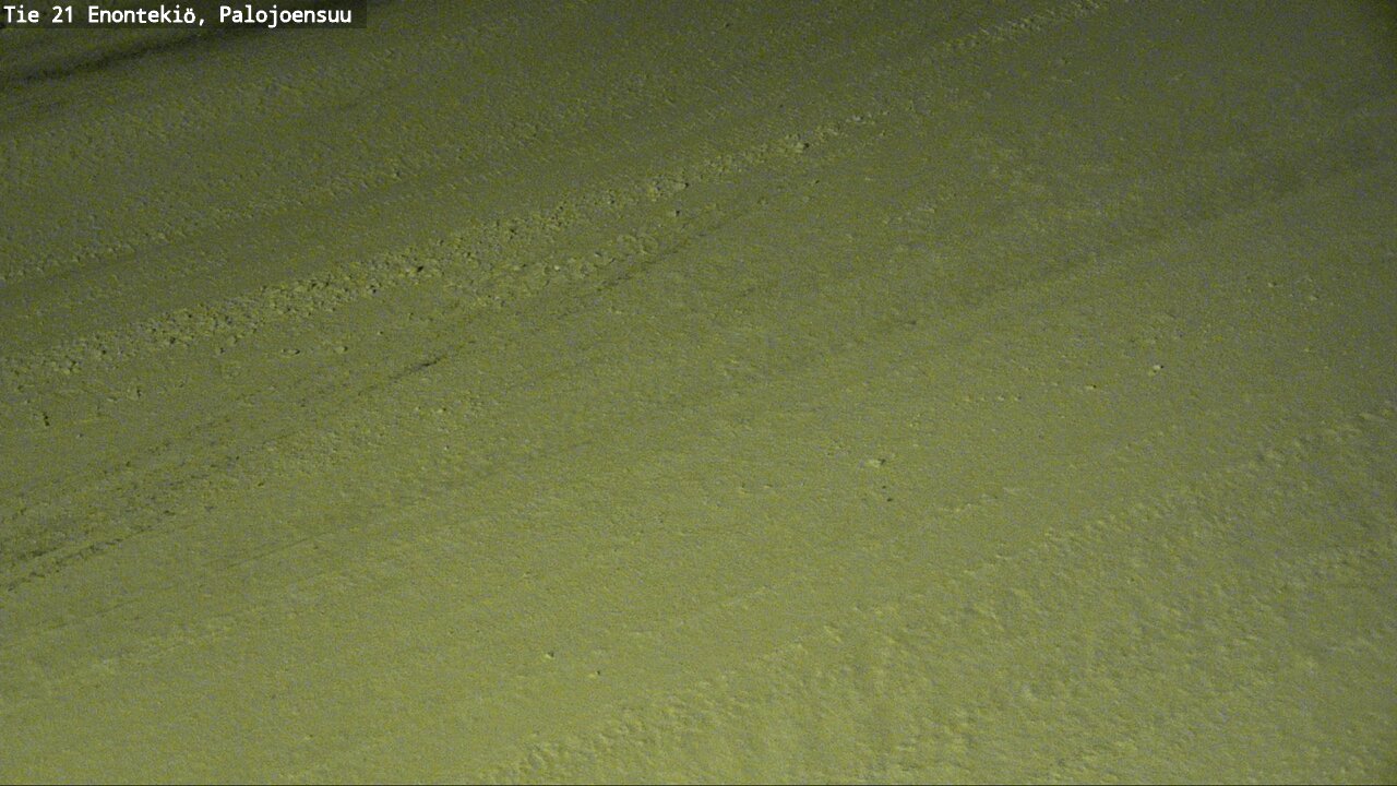 Weather Camera Image Road 21 Enontekiö, Palojoensuu, Enontekiö, Lappi