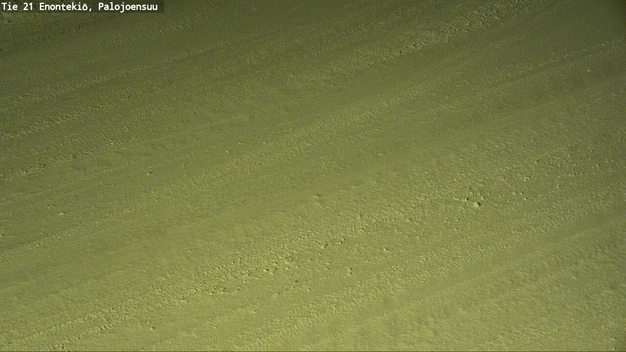 Weather Camera Image Road 21 Enontekiö, Palojoensuu, Enontekiö, Lappi