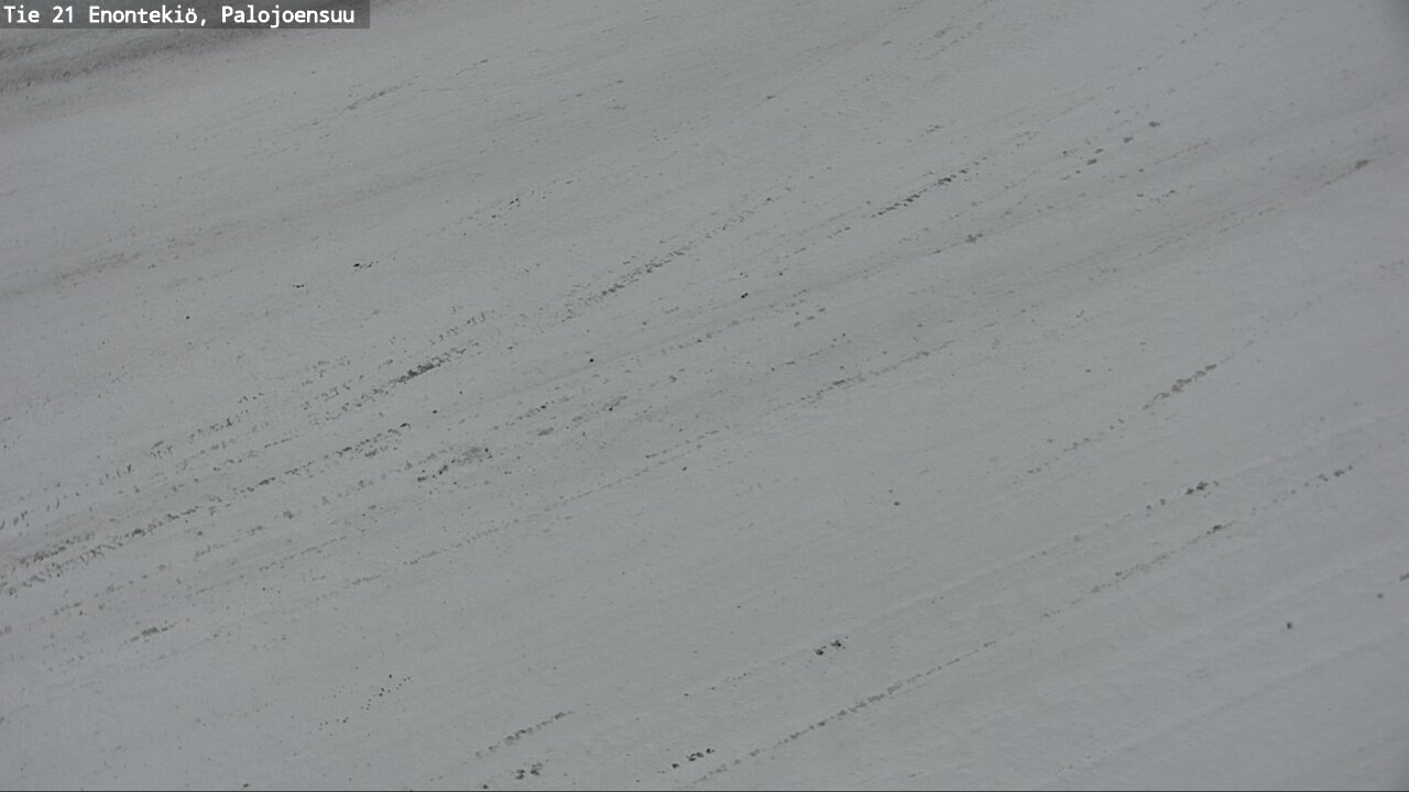 Weather Camera Image Väg 21 Enontekis, Palojoensuu, Enontekiö, Lappi