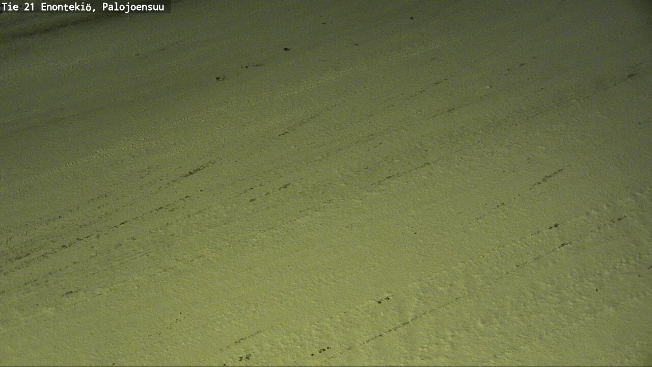 Weather Camera Image Väg 21 Enontekis, Palojoensuu, Enontekiö, Lappi