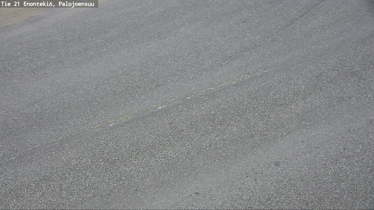 Weather Camera Image Road 21 Enontekiö, Palojoensuu, Enontekiö, Lappi