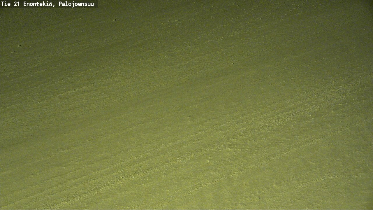 Weather Camera Image Road 21 Enontekiö, Palojoensuu, Enontekiö, Lappi