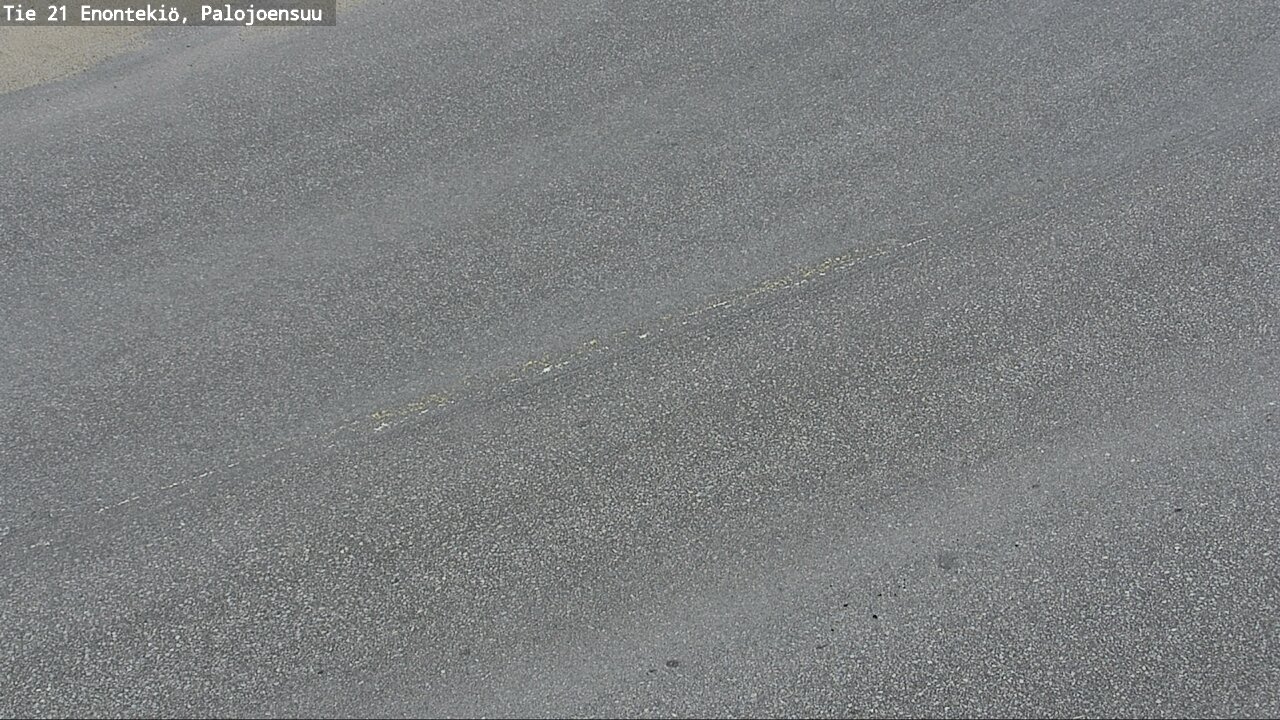 Weather Camera Image Road 21 Enontekiö, Palojoensuu, Enontekiö, Lappi