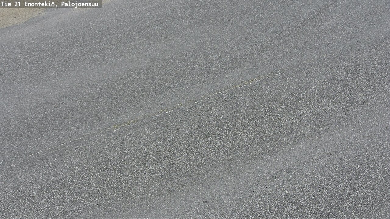 Weather Camera Image Road 21 Enontekiö, Palojoensuu, Enontekiö, Lappi