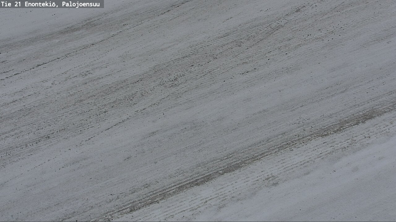 Weather Camera Image Road 21 Enontekiö, Palojoensuu, Enontekiö, Lappi
