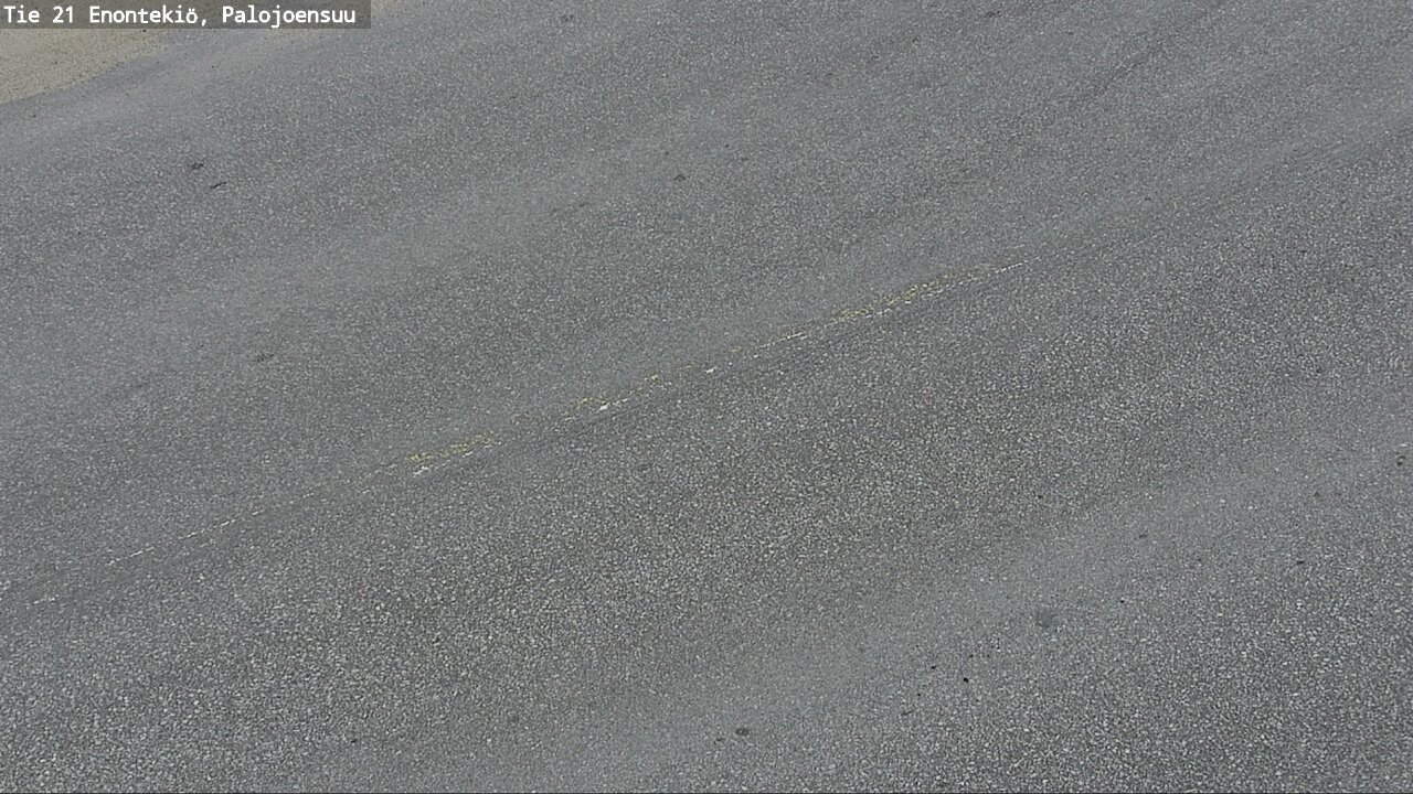 Weather Camera Image Road 21 Enontekiö, Palojoensuu, Enontekiö, Lappi