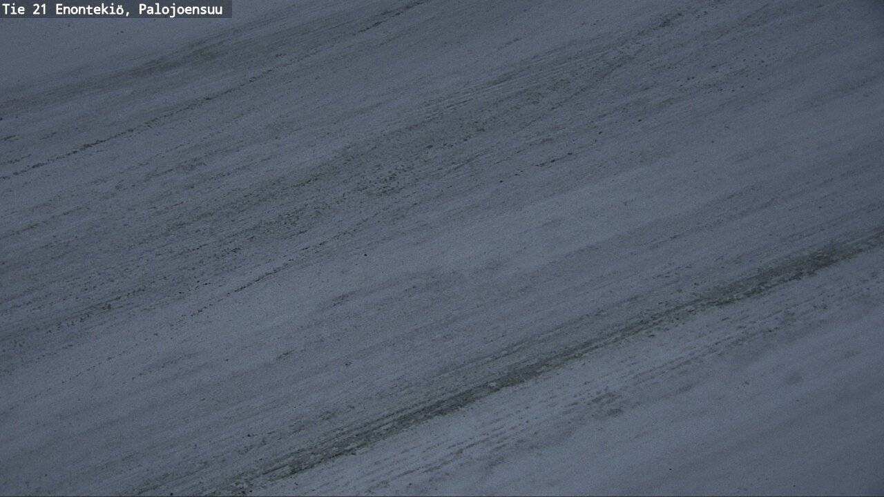 Weather Camera Image Road 21 Enontekiö, Palojoensuu, Enontekiö, Lappi