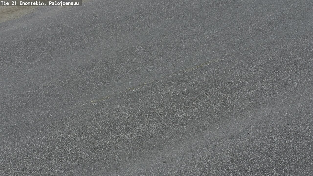 Weather Camera Image Road 21 Enontekiö, Palojoensuu, Enontekiö, Lappi