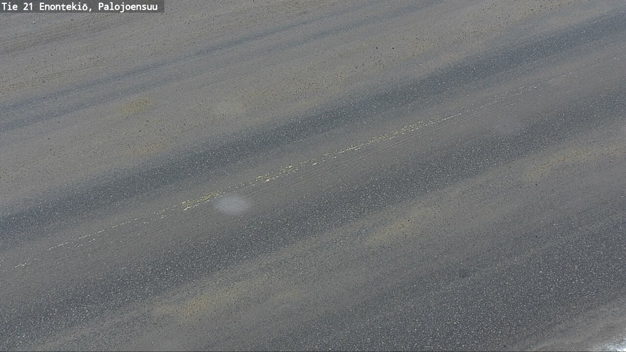 Weather Camera Image Road 21 Enontekiö, Palojoensuu, Enontekiö, Lappi