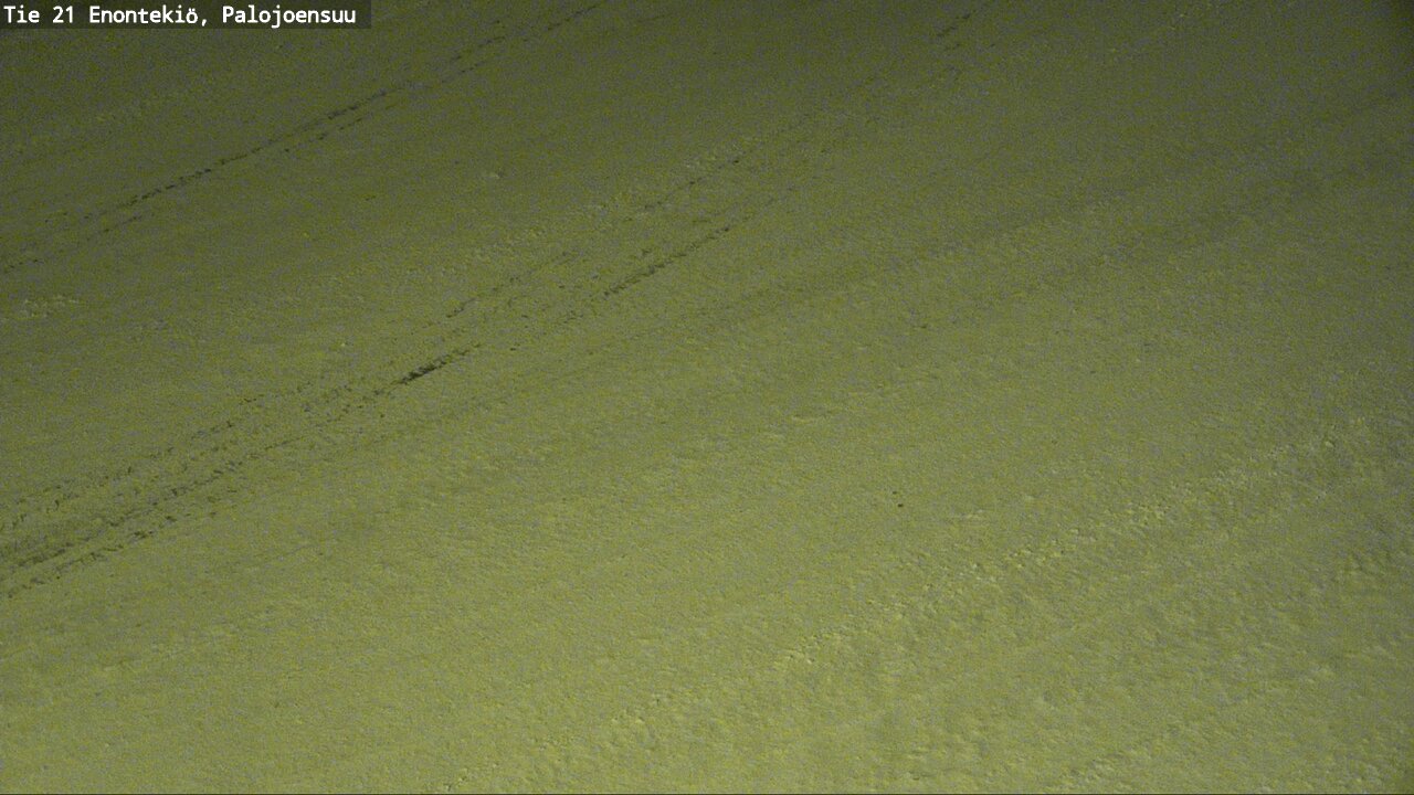 Weather Camera Image Road 21 Enontekiö, Palojoensuu, Enontekiö, Lappi