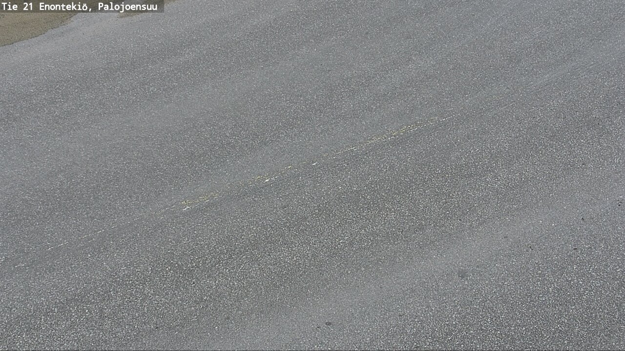 Weather Camera Image Road 21 Enontekiö, Palojoensuu, Enontekiö, Lappi