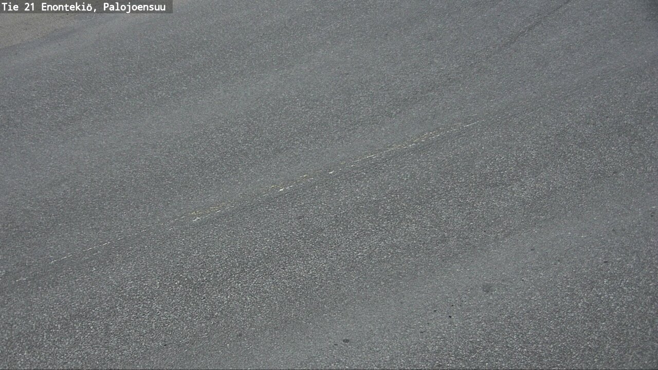 Weather Camera Image Road 21 Enontekiö, Palojoensuu, Enontekiö, Lappi