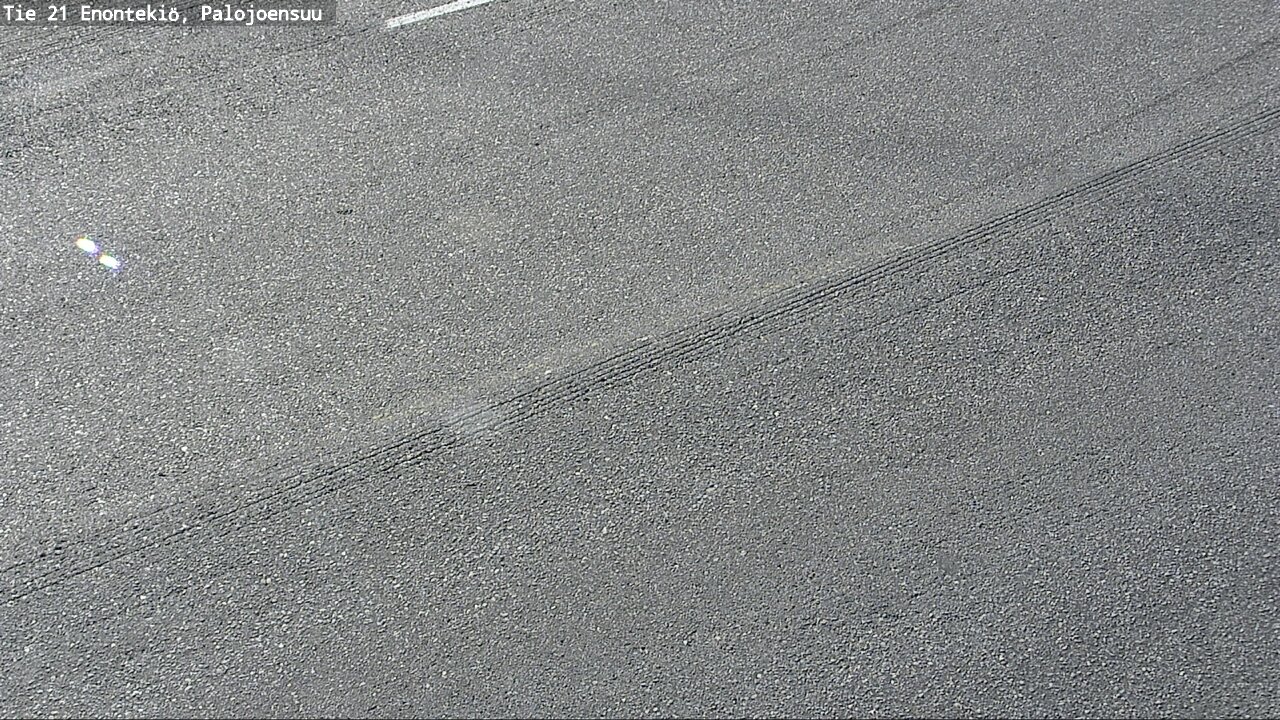 Weather Camera Image Road 21 Enontekiö, Palojoensuu, Enontekiö, Lappi