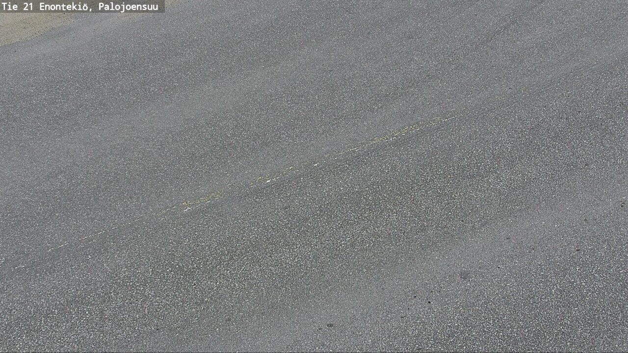 Weather Camera Image Road 21 Enontekiö, Palojoensuu, Enontekiö, Lappi