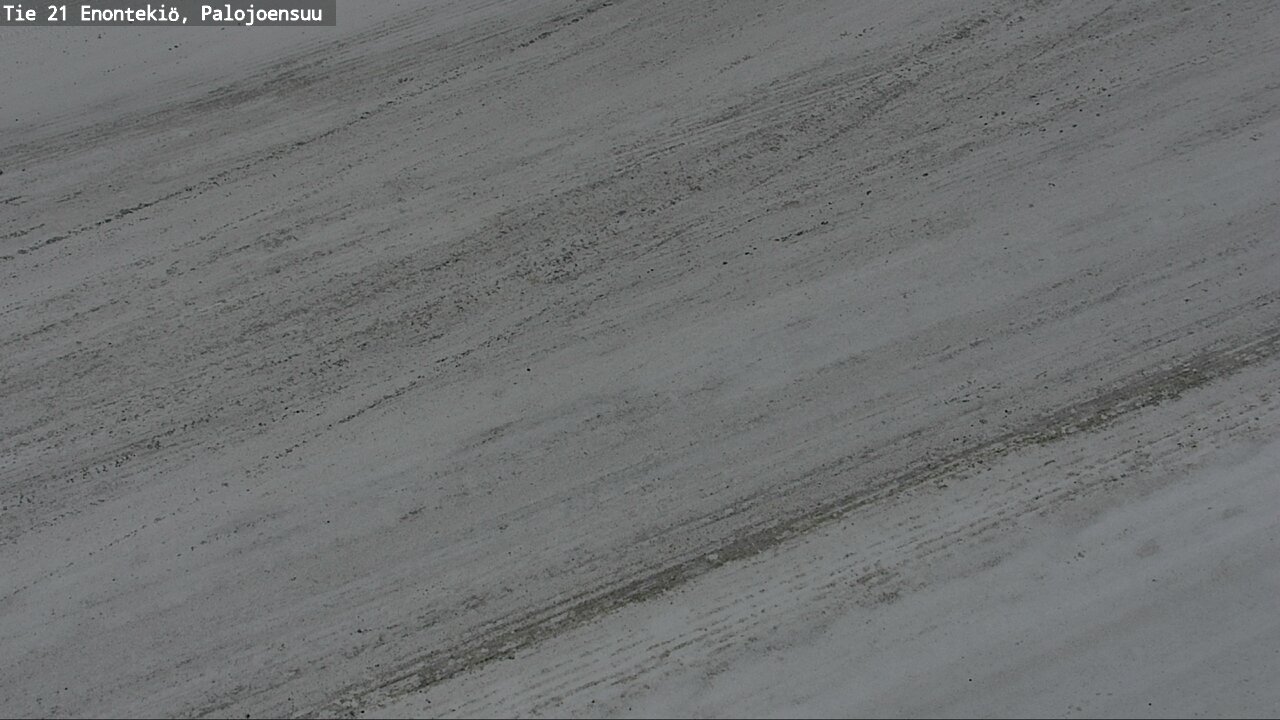 Weather Camera Image Road 21 Enontekiö, Palojoensuu, Enontekiö, Lappi