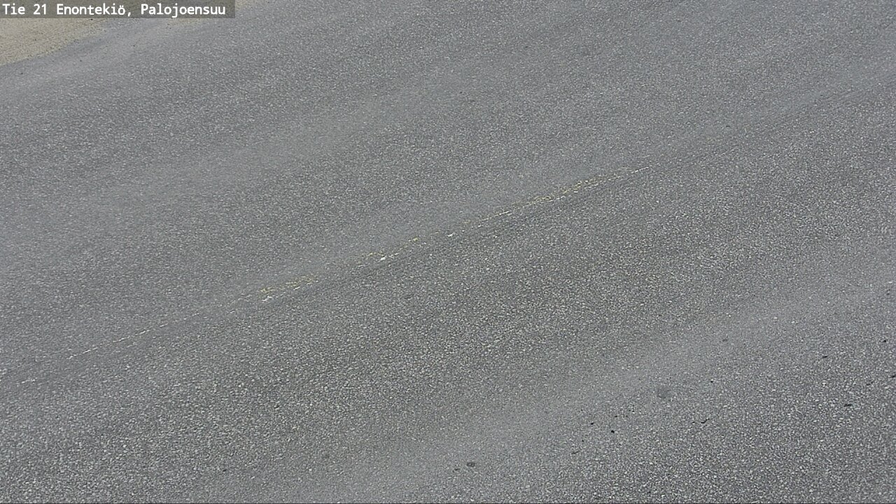 Weather Camera Image Road 21 Enontekiö, Palojoensuu, Enontekiö, Lappi