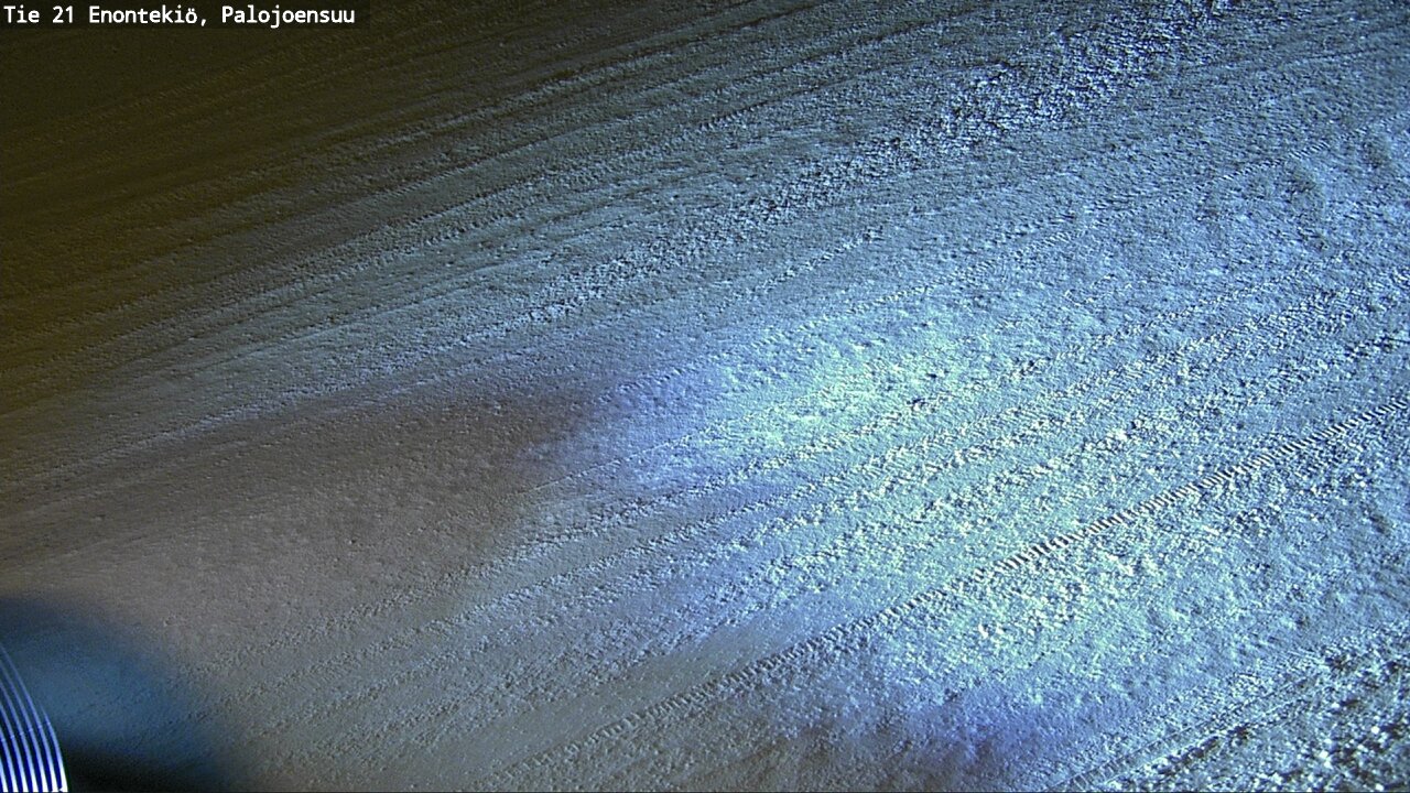 Weather Camera Image Road 21 Enontekiö, Palojoensuu, Enontekiö, Lappi