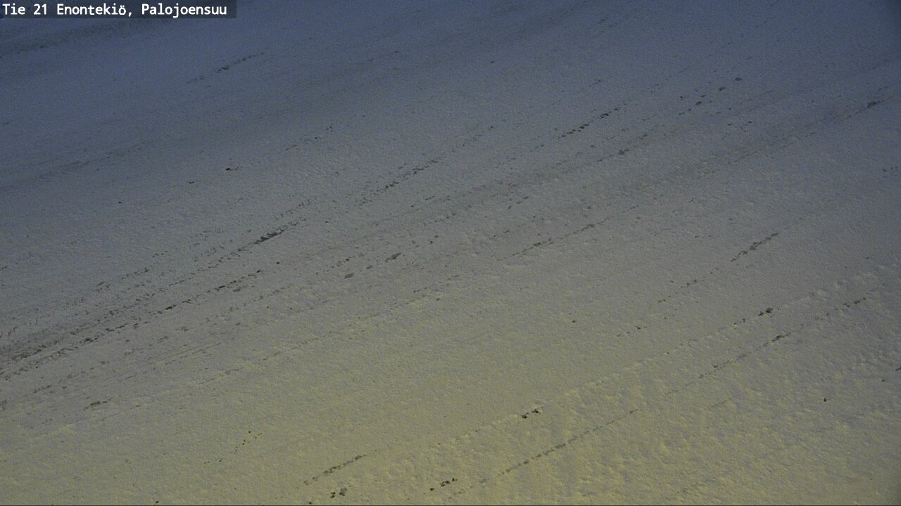 Weather Camera Image Väg 21 Enontekis, Palojoensuu, Enontekiö, Lappi