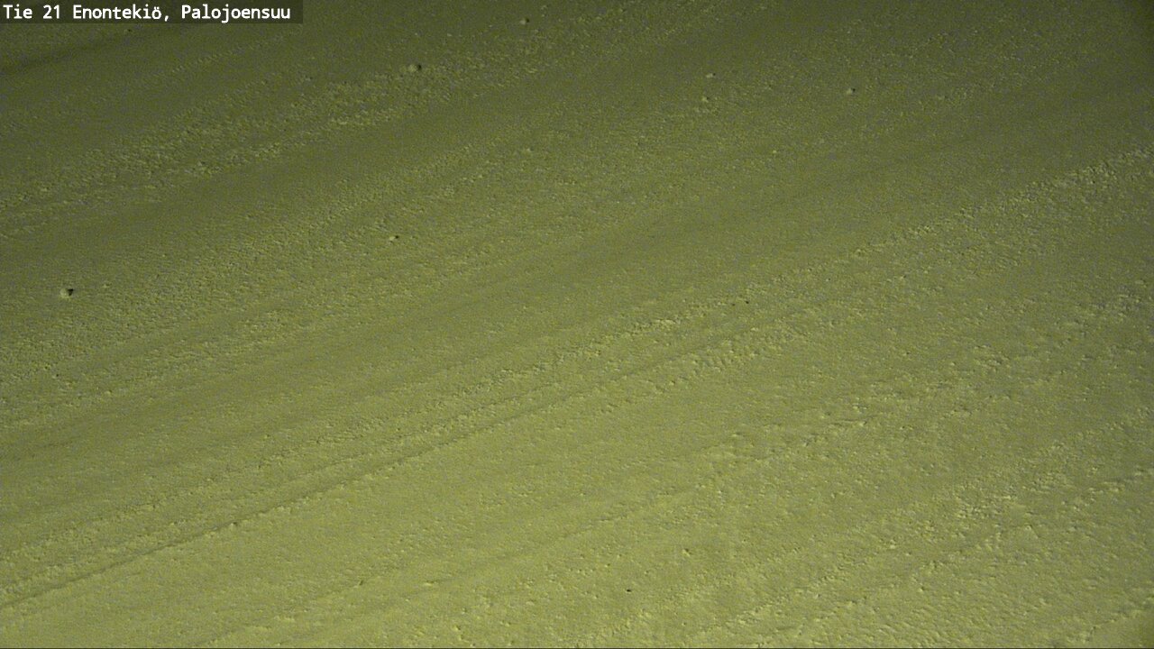 Weather Camera Image Road 21 Enontekiö, Palojoensuu, Enontekiö, Lappi