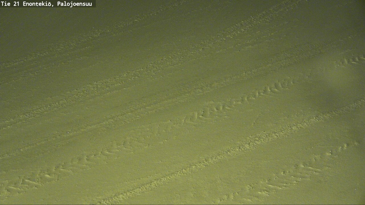 Weather Camera Image Road 21 Enontekiö, Palojoensuu, Enontekiö, Lappi