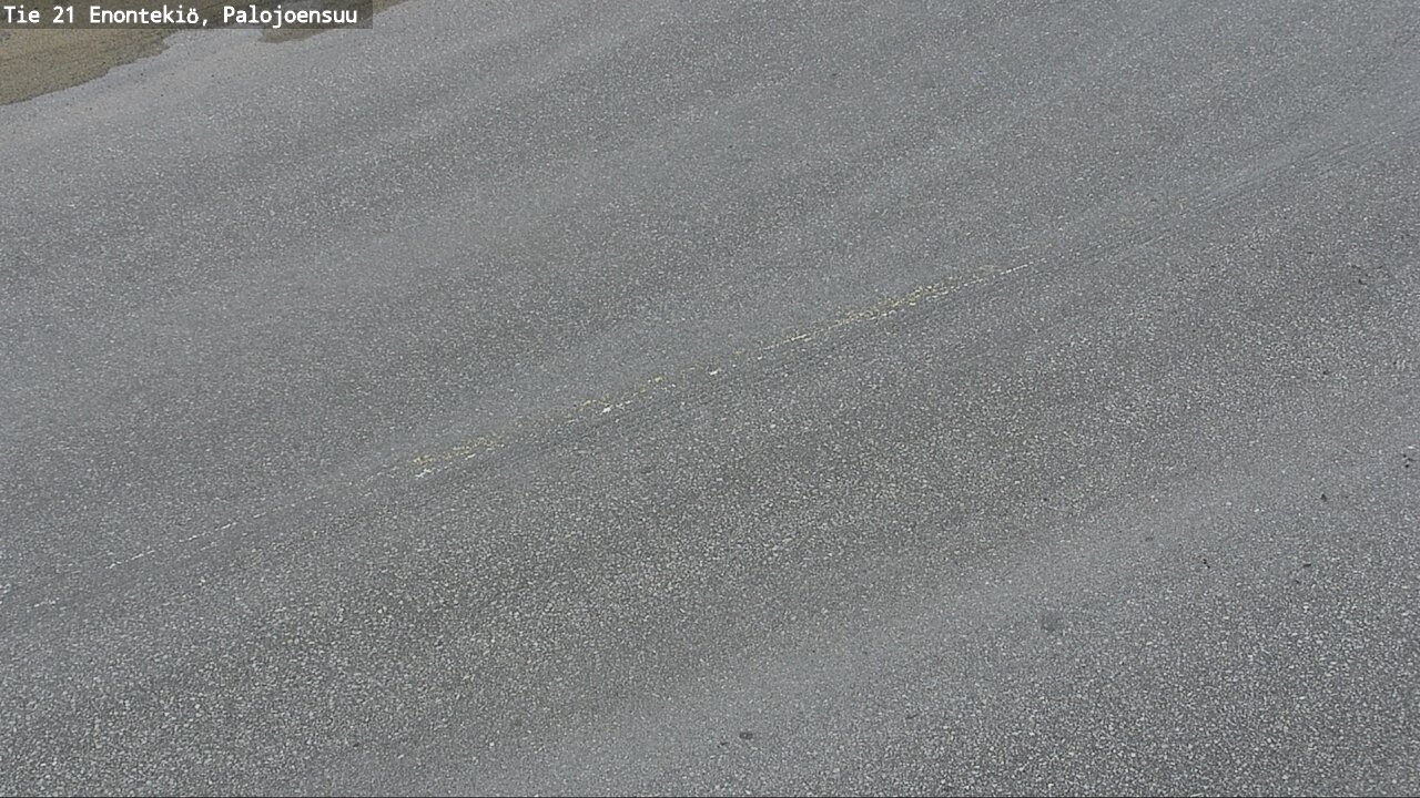 Weather Camera Image Road 21 Enontekiö, Palojoensuu, Enontekiö, Lappi