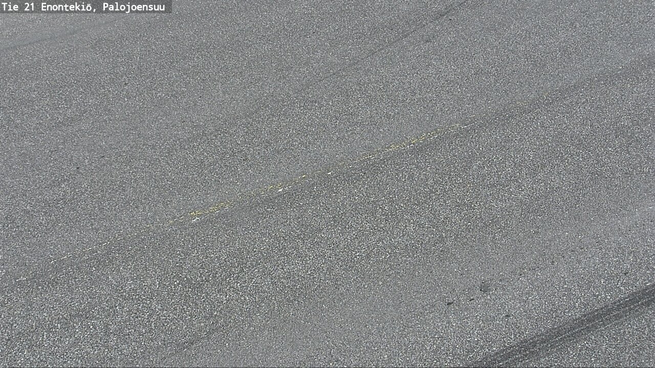 Weather Camera Image Väg 21 Enontekis, Palojoensuu, Enontekiö, Lappi