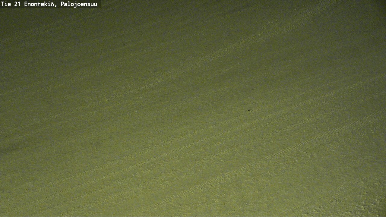 Weather Camera Image Road 21 Enontekiö, Palojoensuu, Enontekiö, Lappi