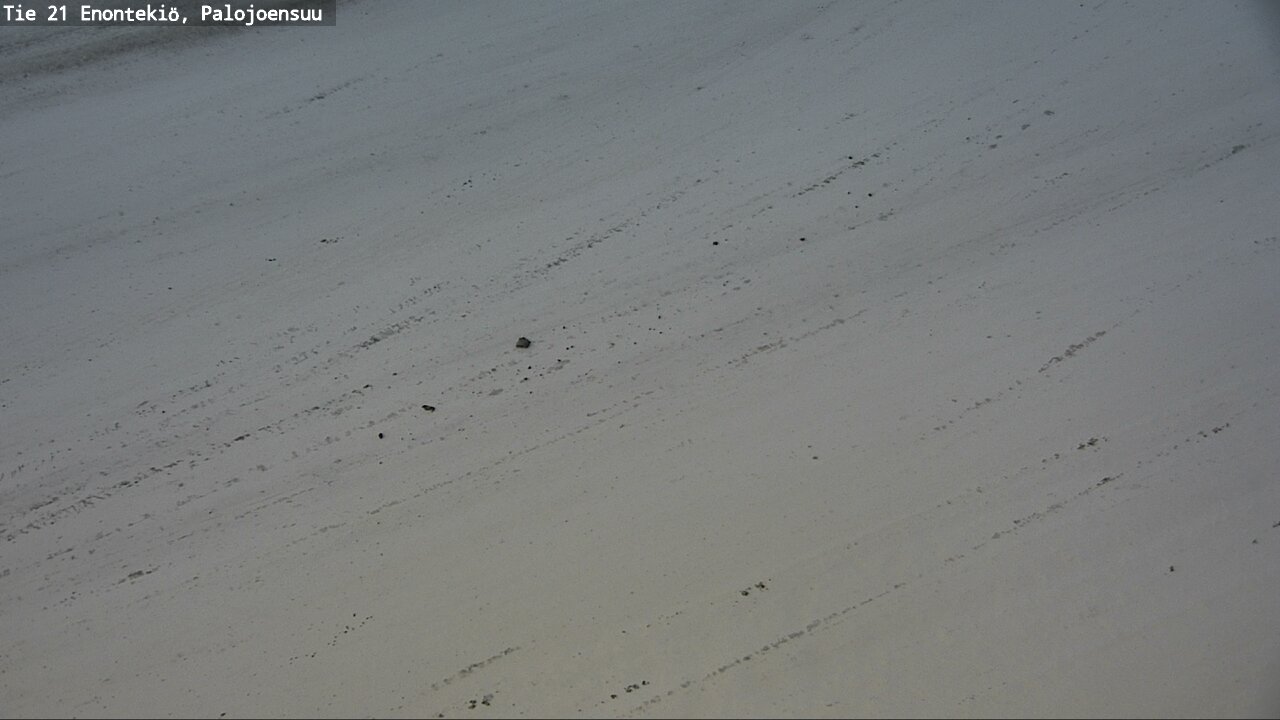 Weather Camera Image Väg 21 Enontekis, Palojoensuu, Enontekiö, Lappi