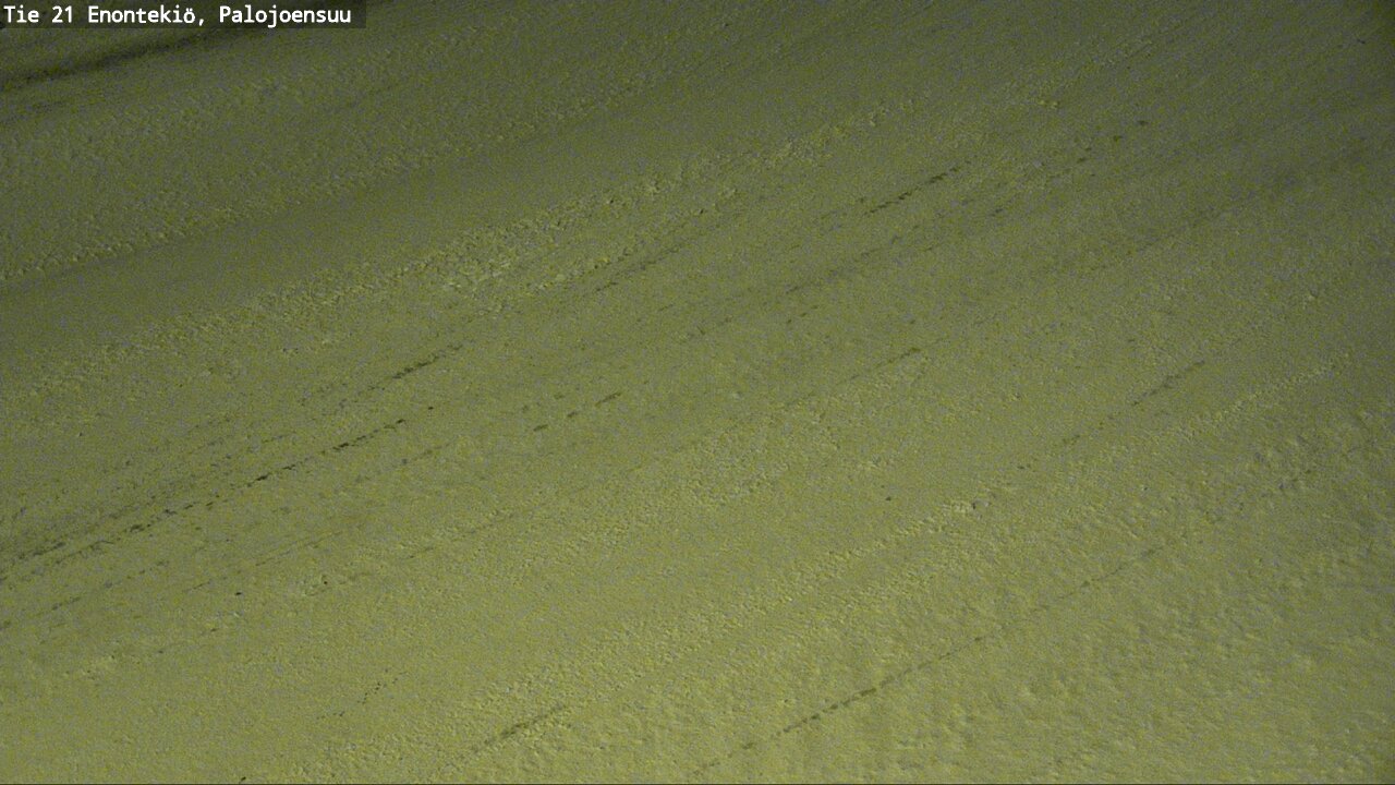 Weather Camera Image Road 21 Enontekiö, Palojoensuu, Enontekiö, Lappi