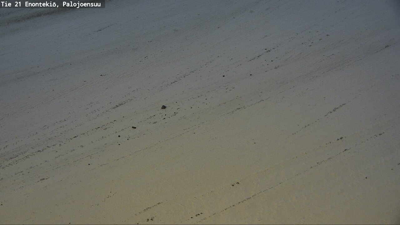 Weather Camera Image Väg 21 Enontekis, Palojoensuu, Enontekiö, Lappi