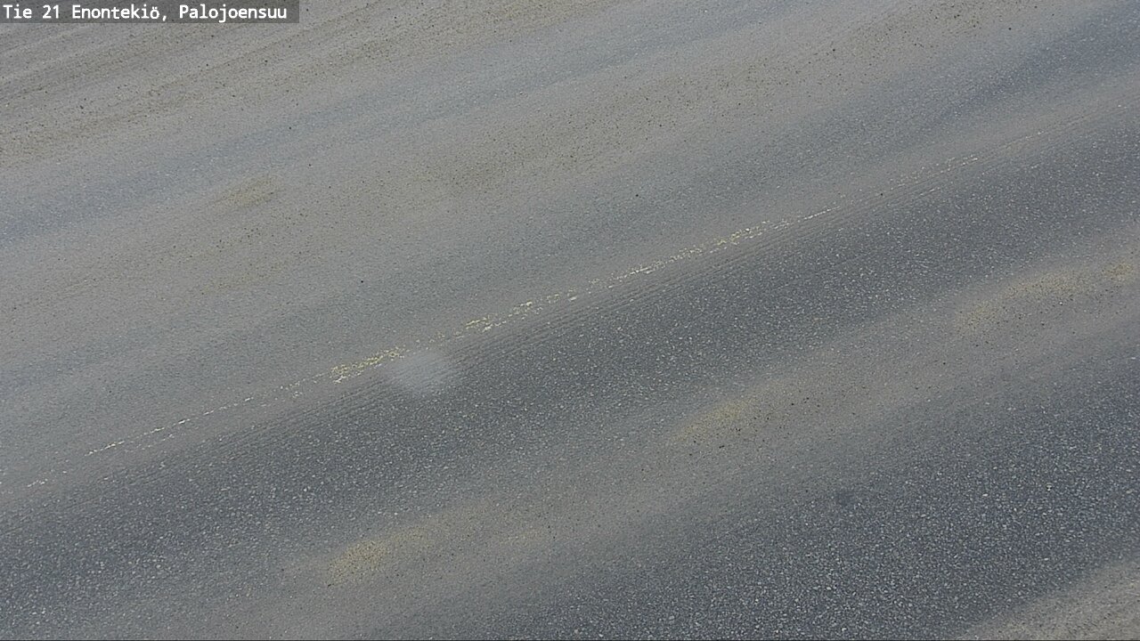 Weather Camera Image Väg 21 Enontekis, Palojoensuu, Enontekiö, Lappi