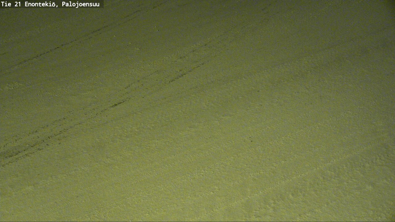 Weather Camera Image Road 21 Enontekiö, Palojoensuu, Enontekiö, Lappi