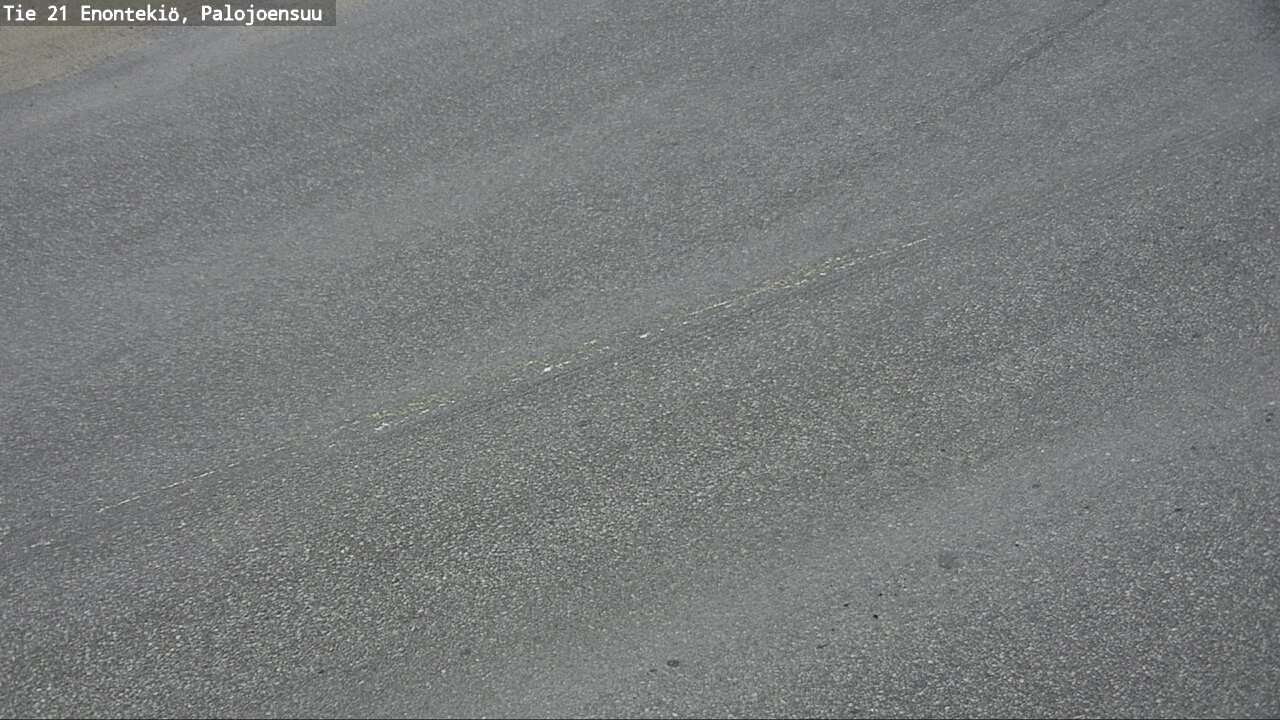 Weather Camera Image Road 21 Enontekiö, Palojoensuu, Enontekiö, Lappi