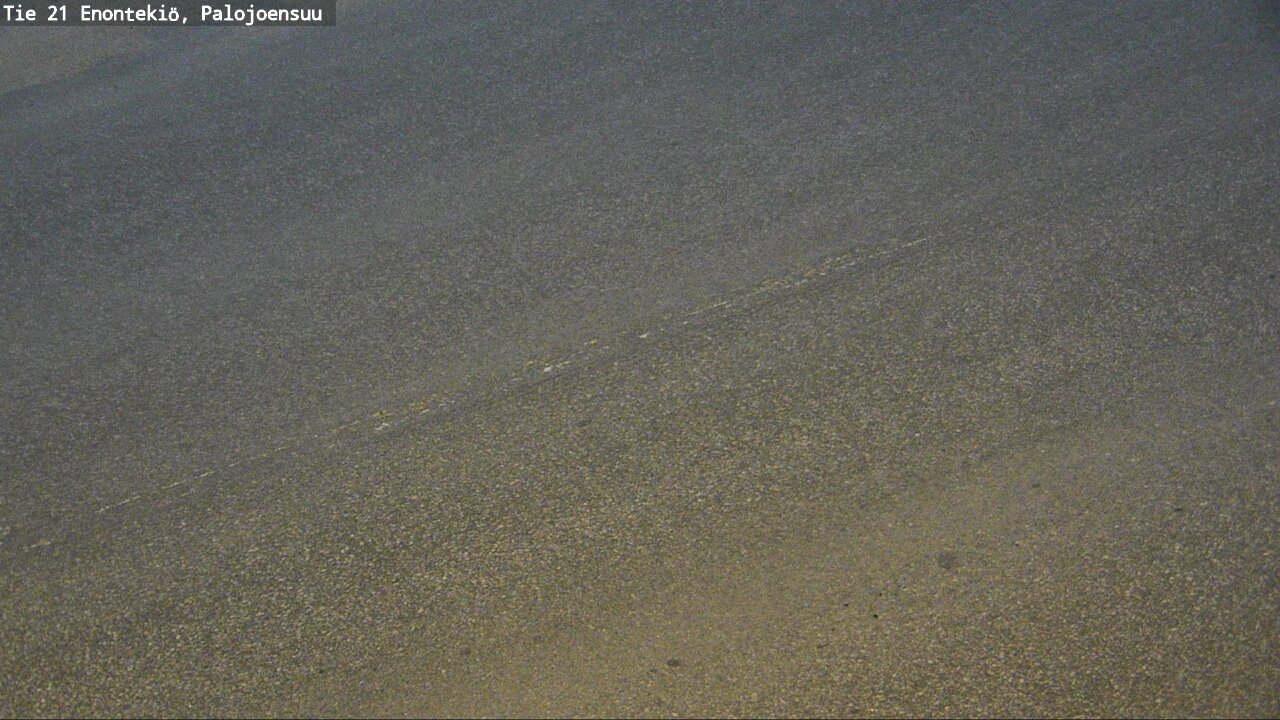 Weather Camera Image Road 21 Enontekiö, Palojoensuu, Enontekiö, Lappi