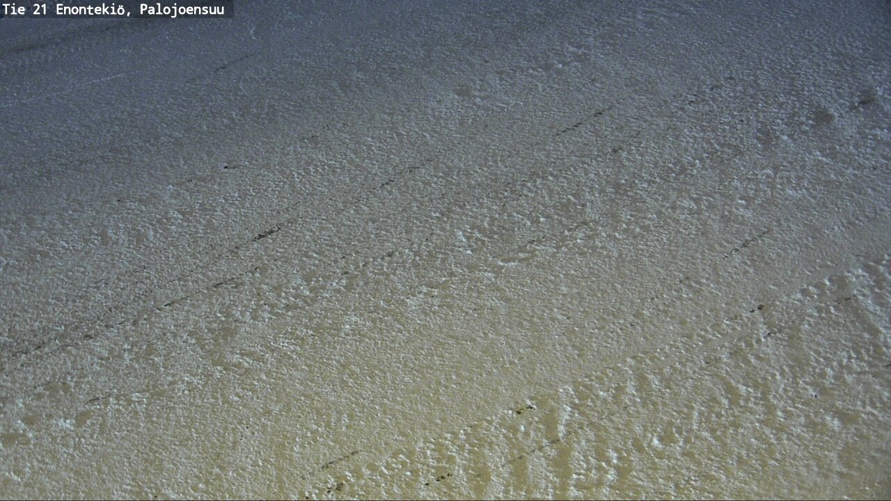 Weather Camera Image Road 21 Enontekiö, Palojoensuu, Enontekiö, Lappi